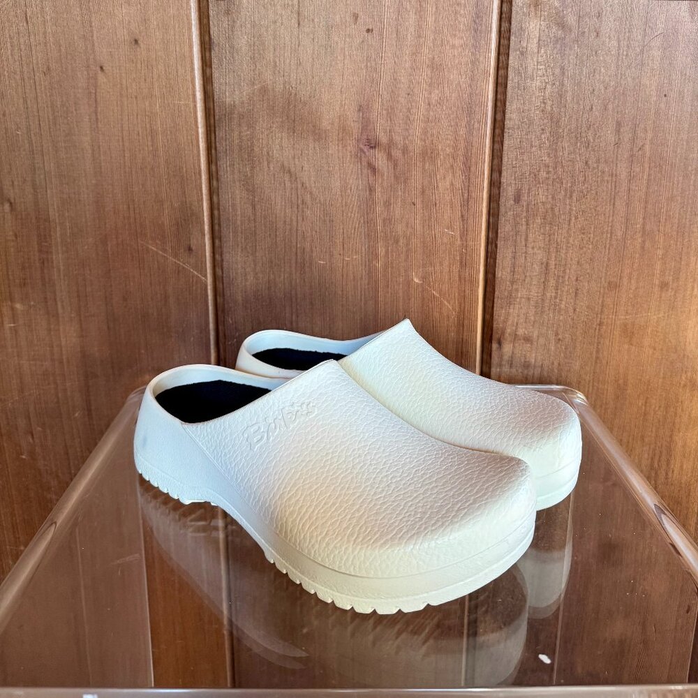 AUTHENTIC Birkenstock | Super-Birki Polyurethane 38 EU / 7-7.5 US Womens - White